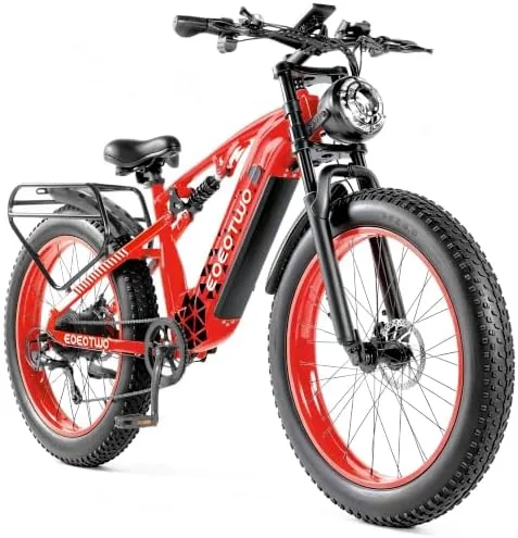 eoeotwo electric bike for adults 48v 15ah175ah off road e bike